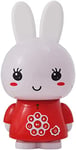 Alilo Honey Bunny Bluetooth - Interactive and Educative Toy, Bluetooth Speaker, Sleep Trainer - full of Songs and Stories in English - Colour: Red