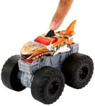 Mattel Hot Wheels Monster Trucks Roarin’ Wreckers Tiger Shark Truck With Engine