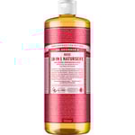 Dr. Bronner's Vård Flytande tvålar Rose 18-in-1 Natural Soap 945 ml (422,00 kr / 1 l)