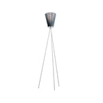 Northern Oslo Wood golvlampa green, ljusgrått stativ