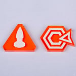 Laserox Command & Control Tokens for Twilight Imperium (Orange)