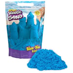 Kinetic Sand TONOMO Sandbox Set Kids Toy with 1lb All-Natural Blue and 3 Molds, Sensory Toys for Kids Ages 3 ZXCDF