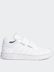 adidas Sportswear Kids Unisex Hoops 3.0 Trainers - White, White, Size 12 Younger