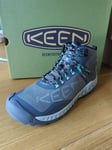 Keen Womens NXIS EVO Waterproof Walking Boots (Magnet / Ipanema) Size 7 UK