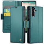 CASEME Samsung Galaxy A56 5G Fodral med RFID-blockering - Grön