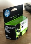 Genuine HP 301 XL Ink - BLACK / DESKJET 2000 2050A 2054A (INC VAT) BOXED