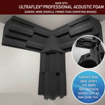 Pro-coustix Acoustic foam Corner Treatment Kit 6x Bass Traps 1x Corner Cubes