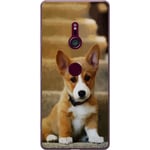 Sony Xperia XZ3 Transparent Mobilskal Liten Hund
