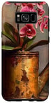Coque pour Galaxy S8+ Arrosoir floral orchidée