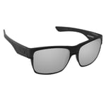 Hawkry Polarized Replacement Lenses for-Oakley TwoFace Silver Titanium Mirror