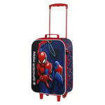 Karactermania Spiderman Speed-Valise à roulettes Soft 3D, Rouge