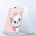 Pnakqil iPad pro 12.9 2020 Case Clear Silicone Gel TPU with Pattern Cute Transparent Rubber Shockproof Soft Ultra Thin Protective Back Case Skin Cover for Apple iPad pro 12.9 2020, Pink Cat 1