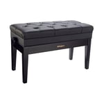 Roland RPB-D500PE Duet Piano Bench with Storage Compartment Polished E