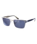 Hugo Boss Mens Acetate sunglasses with rectangular shape 0108S men - Silver - One Size