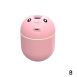 Mini Air Humidifier Aroma Essential Oil Diffuser For Home Car B Pink