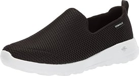 Skechers Femme Go Walk Joy Slip On Sneakers, Noir Black Weiß, 38 EU
