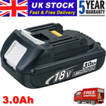 For Makita 18V Lithium Ion 3.0Ah Battery BL1830 LXT Replace BL1815 BL1820 BL1840