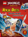 Buster Books - LEGO® NINJAGO®: Ninja Duels (with Sora minifigure, Wolf Mask warrior two-sided play scene, four mini-builds and over 65 elements) Bok
