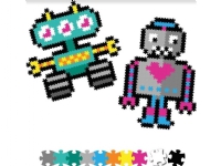 Fat Brain Toys Jixelz 700-bitars pussel - robotar