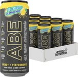Applied Nutrition ABE Pre Workout Cans - All Black Everything Energy + Performance Drink, ABE Carbonated Beverage Sugar Free with Caffeine (Pack of 12 Cans x 330ml) (Cloudy Lemonade)