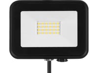 Zamel Strålkastare Zamel Solis Strålkastare Lns10000005 20W 230V Ip65 Neutral Vit Färg Nas-20Wn Svart