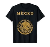 Mexico mexican Passport Stamp logo Travel Enthusiast Apparel T-Shirt