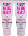 (Pack of 2) Noughty To The Rescue Moisture Boost SHAMPOO  and CONDITIONER 250ml.