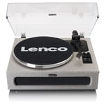 Lenco LS-440GY Turntable Grey Bluetooth Belt Drive Vinyl Record Player
