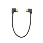 HDMI Cable 90 Degree Left to Right Angle HDMI Male Adapter Extension Cable