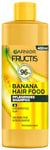 Garnier Fructis Banana Hair Food Shampooing nourrissant avec formule végétalienne, 400 ml (1 pièce)