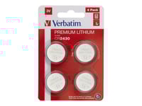 Verbatim - Batteri 4 X Cr2430 - Li