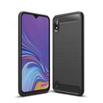 samsung Samsung A10 Carbon Fibre Case Black