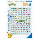 Ravensburger 500 Brikker Pokémon The First 151! Premium Puslespil