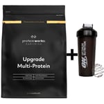 Protein Powder Vanilla Crème 900G Upgrade Multi-Protein + ON Shaker DATED7/23