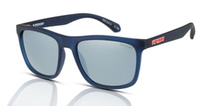 Superdry SDS-5015 Men's Sunglasses 106 Navy-Red/Silver Mirror