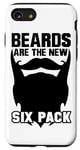 iPhone SE (2020) / 7 / 8 Beards Are The New Six Pack - Funny Beard Lover Case