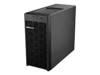 Dell Poweredge T150 - Server - Mt 1-Vägs - 1 X Pentium Gold G6405t Upp Till - Ram 8 Gb - Hdd 1 Tb - Matrox G200 - Gigabit Ethernet - Skärm: Ingen - Svart - Med 3 Års Grundläggande På Plats