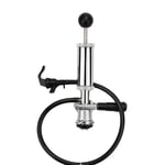 Namvo S Type Beer Party Pump, 4 inch Size Beer Keg Tap with Picnic Tap for Homebrewing