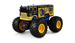 Amewi 22482 Monster Camion de Pompiers télécommandé 1:18 2WD RTR 2,4 GHz Bleu