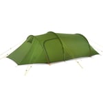 Luorizb Outdoor Ultralight Tunnel Tent Double 3-4 People Family Camping One Room One Hall Four Seasons Tent (Color : B)