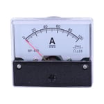 DC 100A Analog Panel Ampere Strömräknare Ampermätare -670
