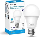 Tapo Ampoule Connectée WiFi, Ampoule LED E27 Blanc 4000K, Dimmable 8W 806Lm, Compatible avec Alexa et Google Home, Commande Vocale, Economie d'énergie, Tapo L520E
