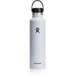 Hydro Flask Standard Mouth Flex Cap thermo bottle colour White 709 ml