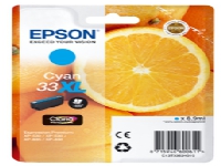 Epson 33XL - 8.9 ml - XL - cyan - original - blister - bläckpatron - för Expression Home XP-635, 830 Expression Premium XP-530, 540, 630, 635, 640, 645, 830, 900
