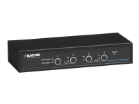 Black Box ServSwitch DT DisplayPort - KVM / lyd / USB-svitsj - 4 x KVM/lyd/USB - 1 lokalbruker - stasjonær