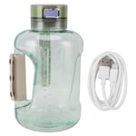 (Light Green)1.5L Hydrogen Water Bottle 1300ppb To 1800ppb Hydrogen Water