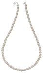 Elements Silver N3844W White Freshwater Pearl Necklace 41- Jewellery