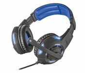 Trust GXT 350 RADIUS 7.1 Headset Wired Head-band Gaming USB Type-A Black, Blue