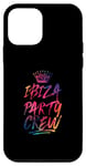 Coque pour iPhone 12 mini Équipe de fête Ibiza | Équipe de vacances
