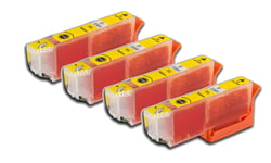 4 Yellow Ink Cartridge, For Use With Printer XP-540 XP-640 XP-645 XP-900 NON-OEM